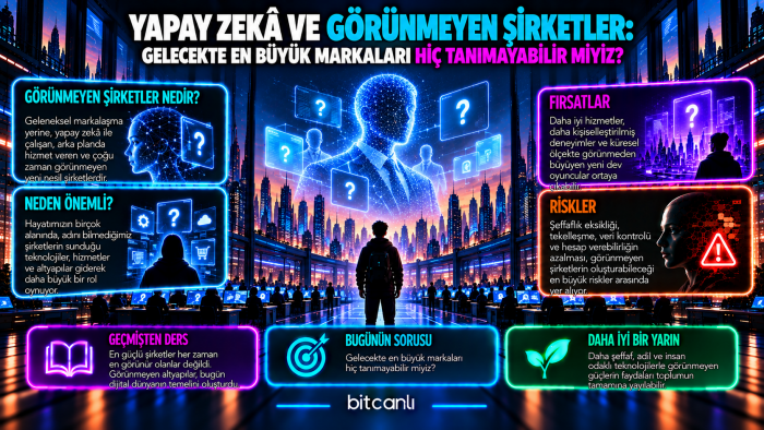 Yapay Zekâ ve Görünmeyen Şirketler: Gelecekte En Büyük Markaları Hiç Tanımayabilir Miyiz?